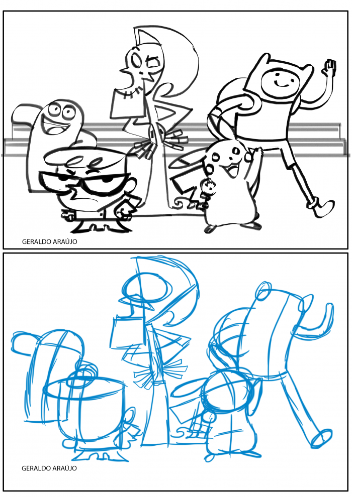 Desenhos do Cartoon Network.